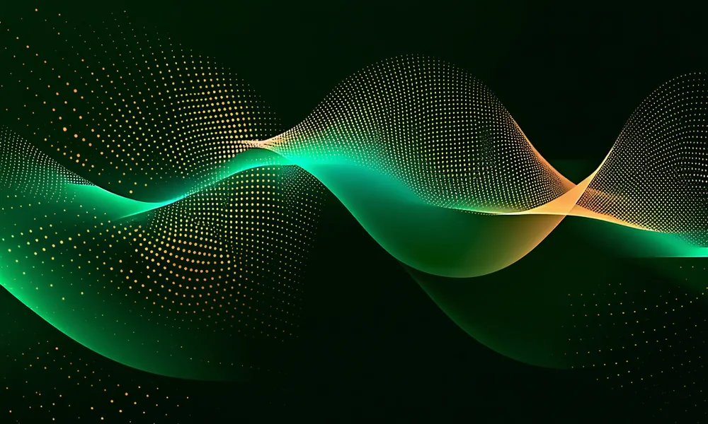 Abstract visualization of social trend data and NLP signal analysis